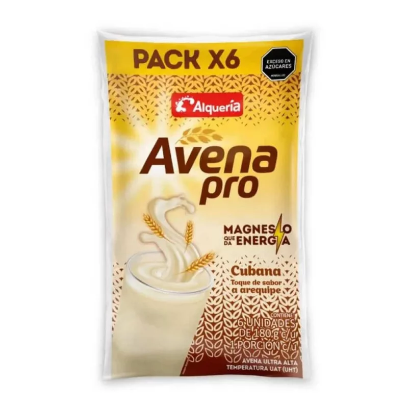 Avena Alqueria 180g Pro Cubana Bolsa X 6