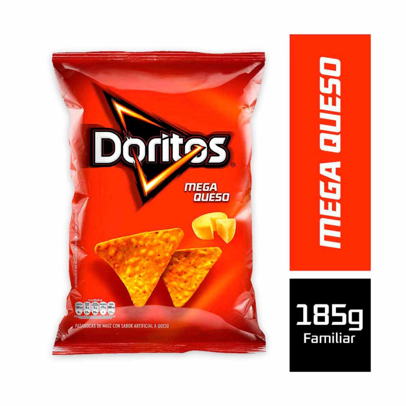 Pasaboca Doritos Mega Queso 185 Gr