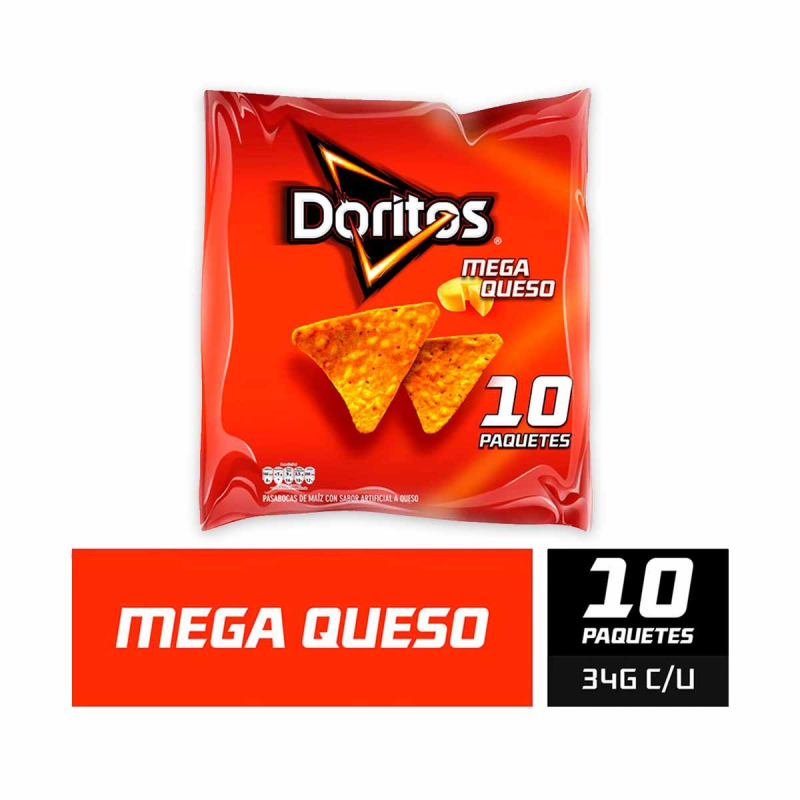 Pasaboca Doritos Mega Queso 34 Gr