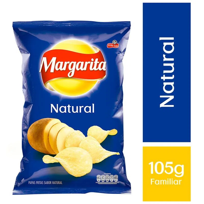 Papas Margarita Natural 105 Gr