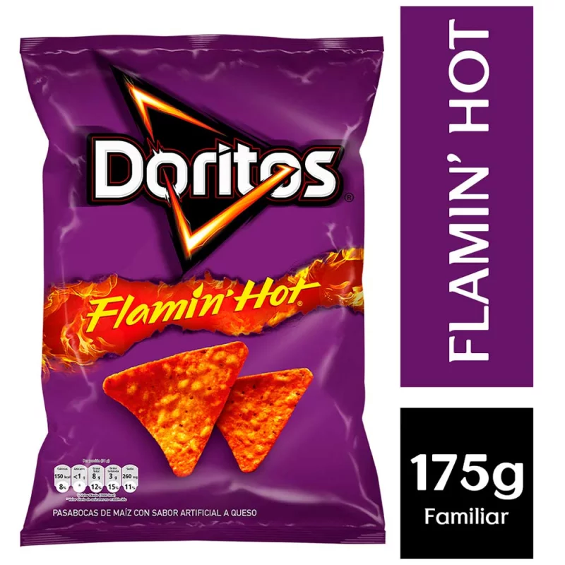 Pasaboca Doritos Flaming Hot 175 Gr