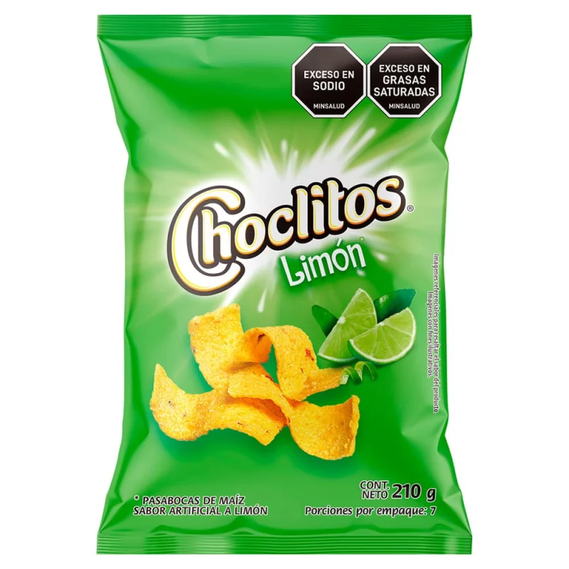 Pasab Choclitosx210g Limon