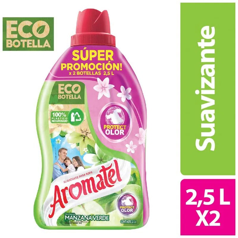 Suavizante Aromatel Mzana Sp Prom 2500ml X2und