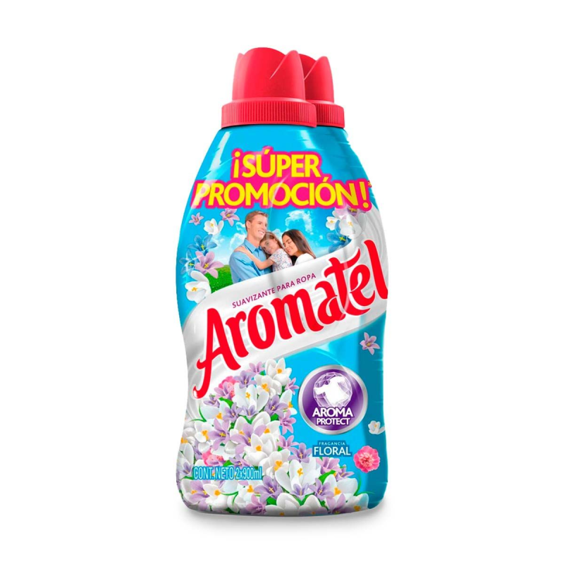 Suavizante Aromatel Floral 2 Und 900 Ml