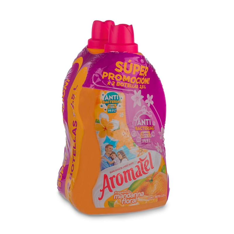 Suavizante Aromatel Mandarina 2 Und 2500 Ml