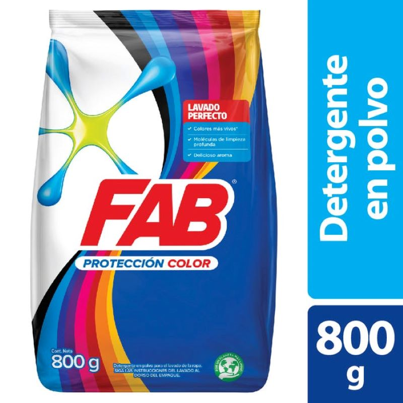 Detergente Fab Proteccion Color-16317 800g