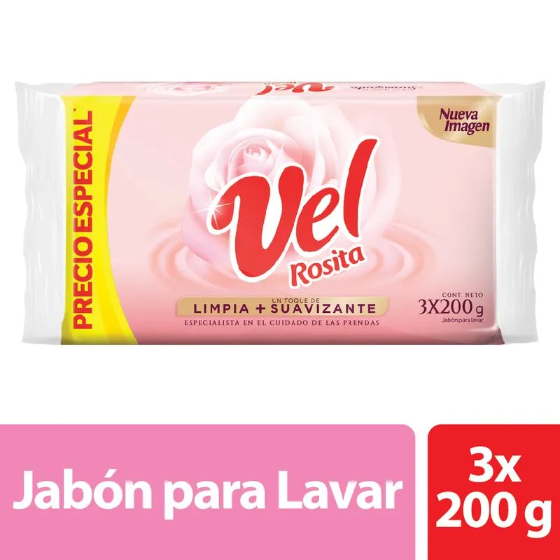 Jabon Vel Rosita Bar Regular 200g