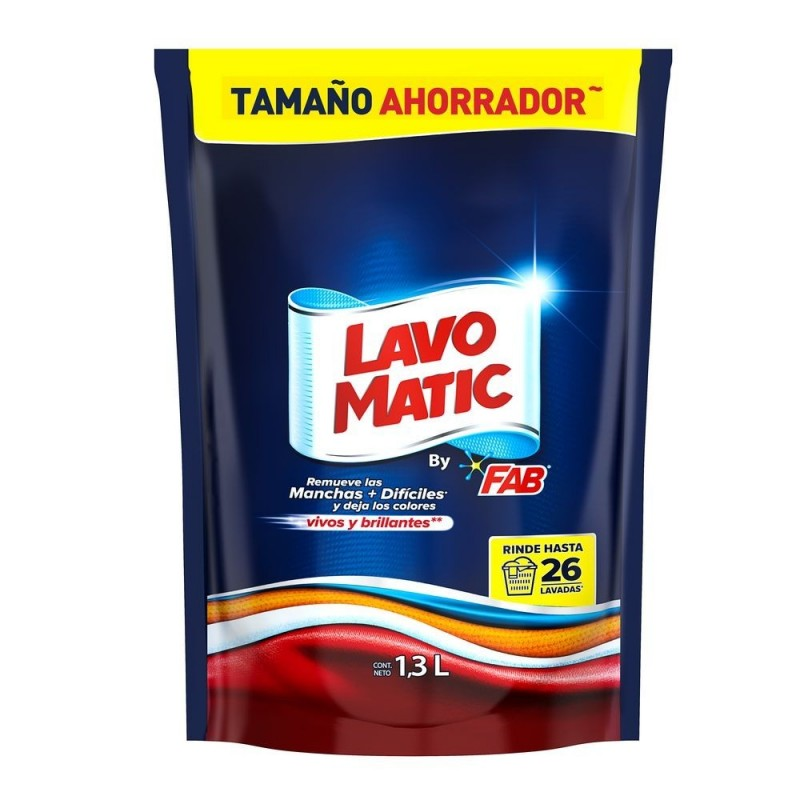 Detergente Liquido Lavomatic Doypack 1300 Ml