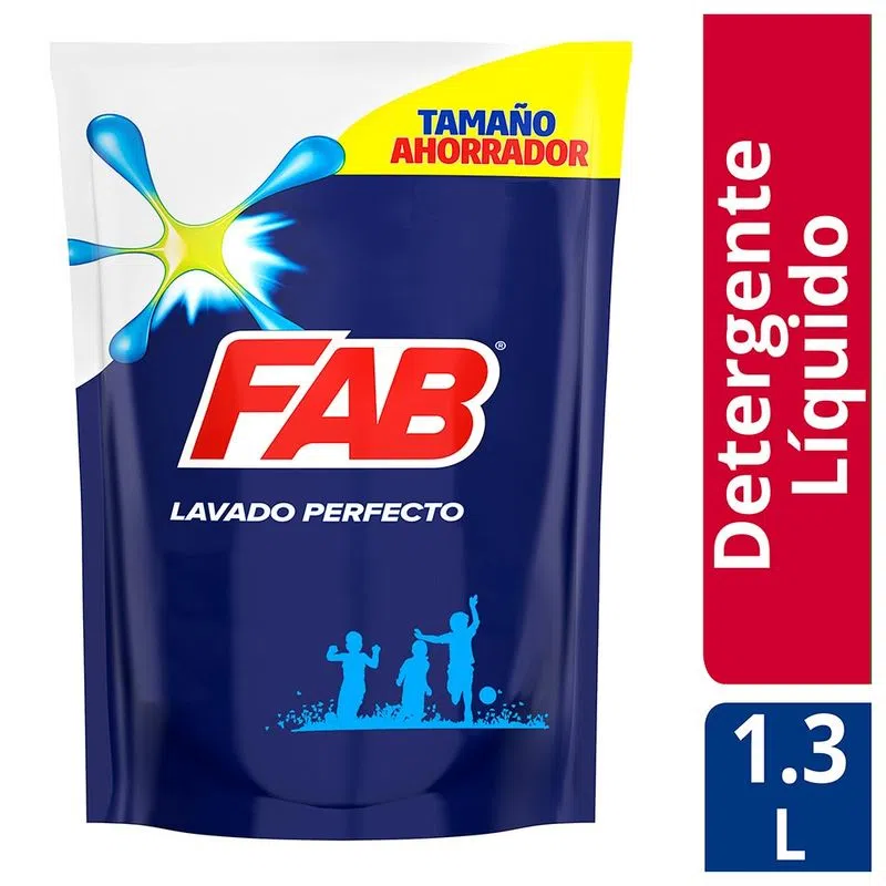 Detergente Liquido Fab Doypack 1300 Ml