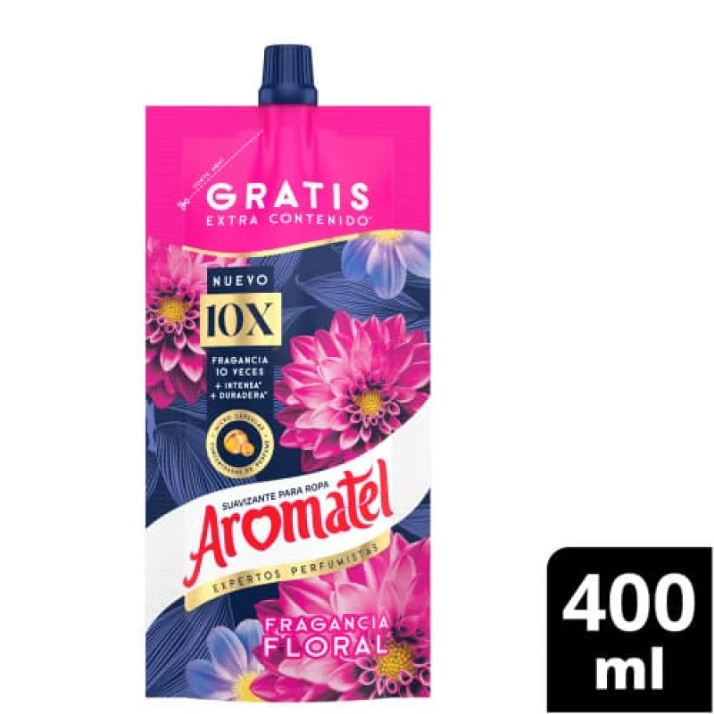 Suavizante Aromatel 10x Floral Pack 400m
