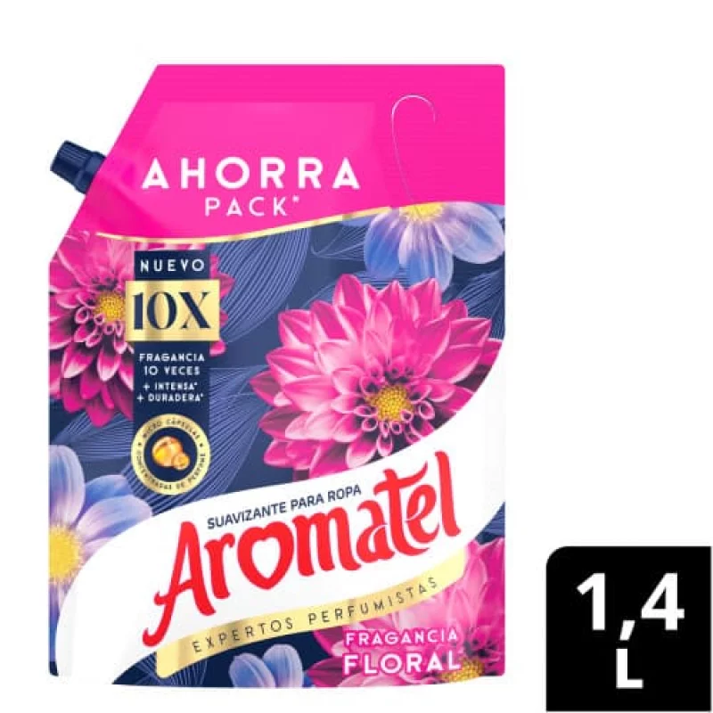 Suavizante Aromatel 10x Floral Pack 1.4l