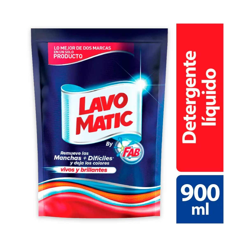 Detergente Liquido Lavomatic 900 Ml