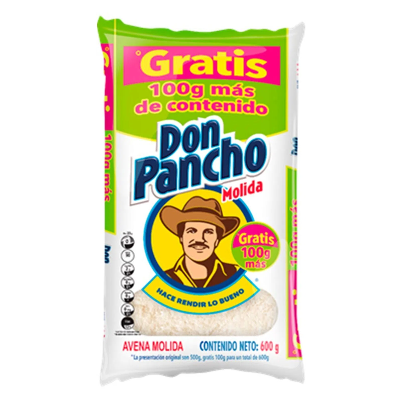 Avena Pancho Molida Pague 500 Gr Lleve 600