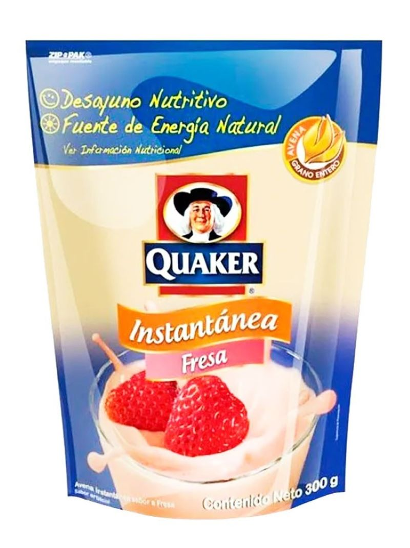 Avena Quaker Instantanea Fresa 300 Gr