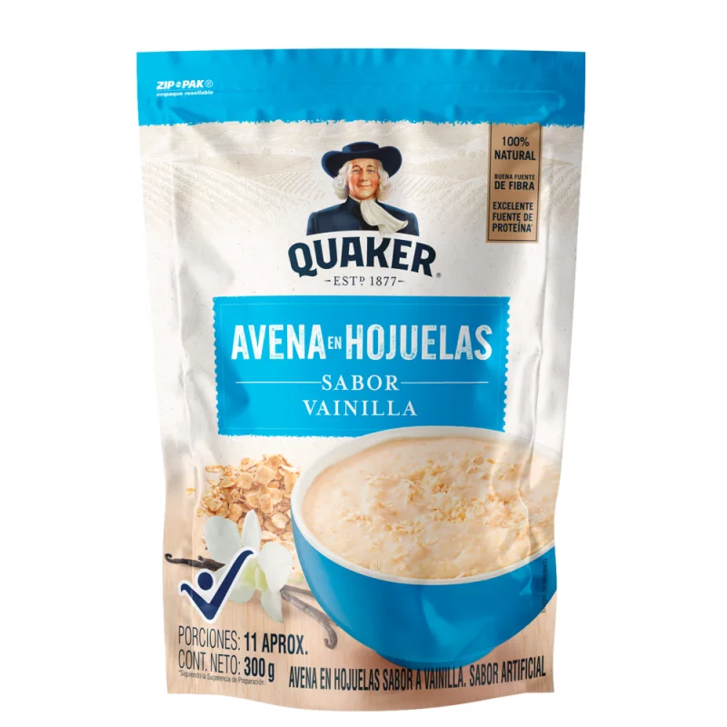 Avena Quaker X 300g Hojuela