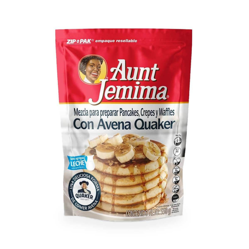 Mezcla Pancakes Aunt Jemina Avena 550 Gr