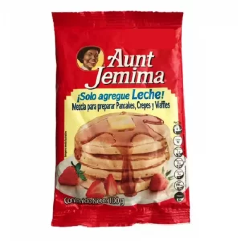 Mezcla Aunt Jemina Para Pancake Solo Leche 100 Gr