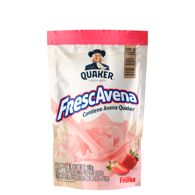 Bebida Instantanea Frescavena Fresa 180 Gr