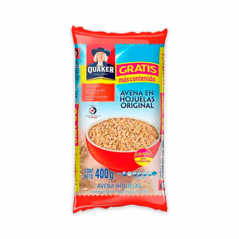 Avena Quaker Hojuelas 220 Gr