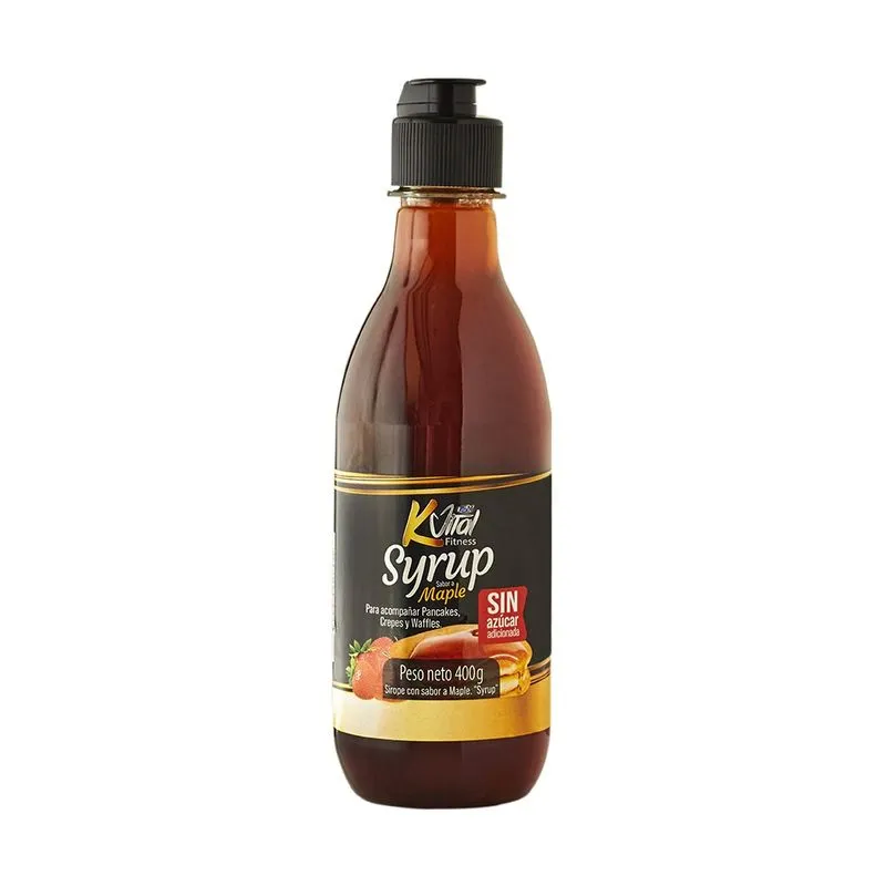 Syrup Maple Kvital Sin Azucar 400 Gr 400 Gr