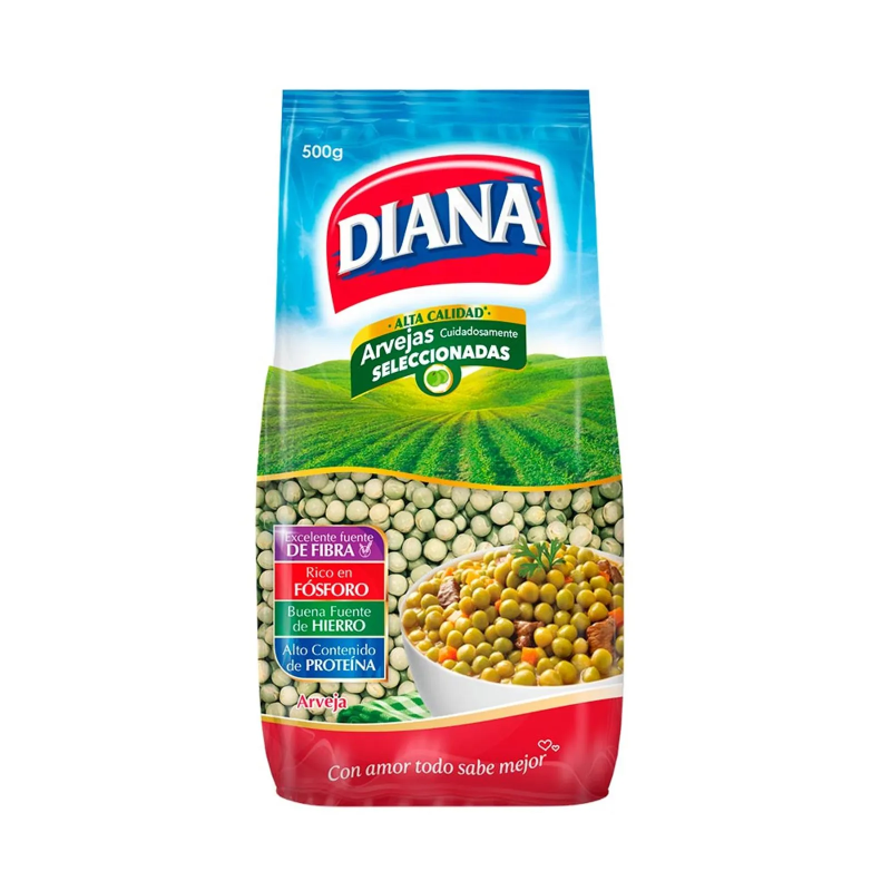 Arveja Diana Verde 500 Gr