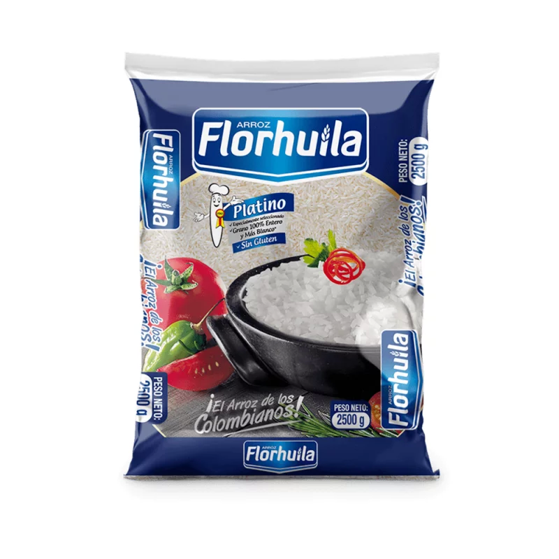 Arroz Florhuila Platino 2500 Gr