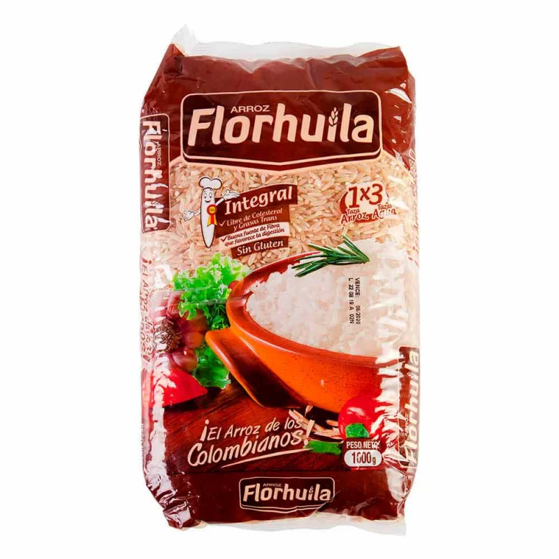 Arroz Florhuila Integral 1000 Gr