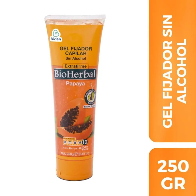 Gel Bioherbalx250ml Cabello Ext Firm Con