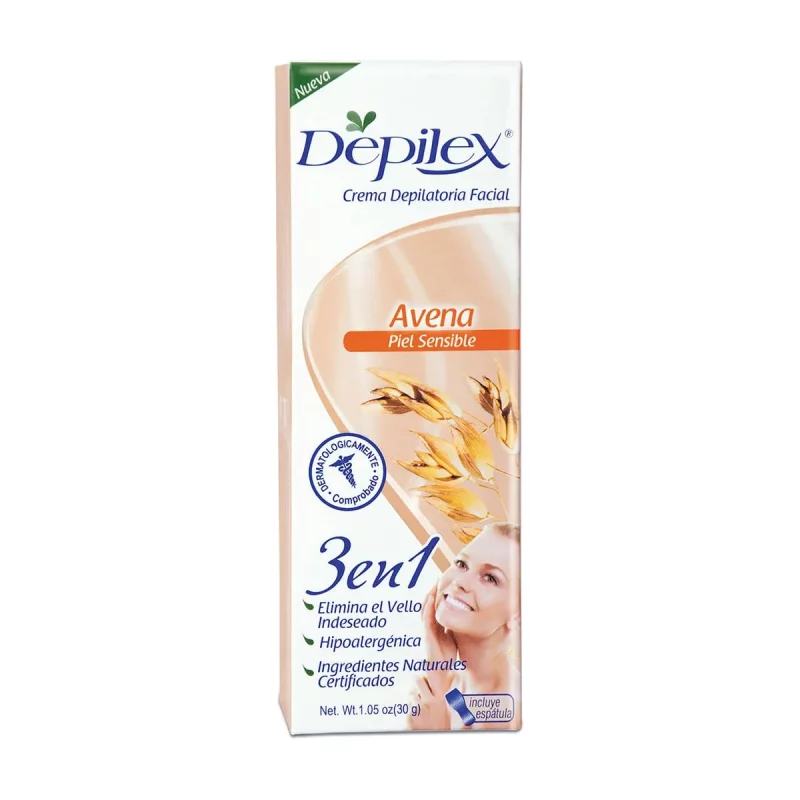 Crema Dep Facial Piel Sens Depilexx30g