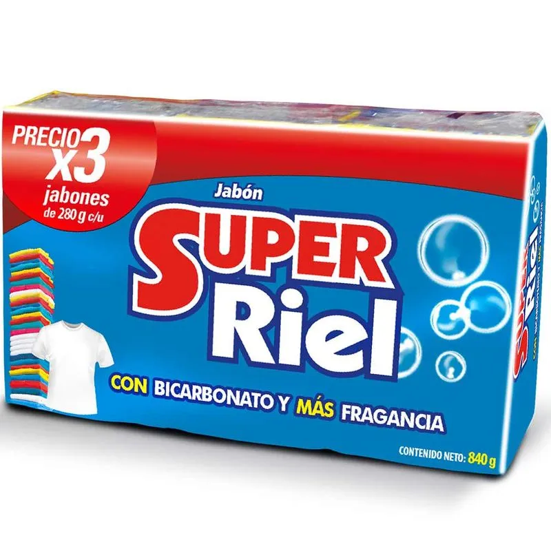 Jabon Super Riel 3 Und