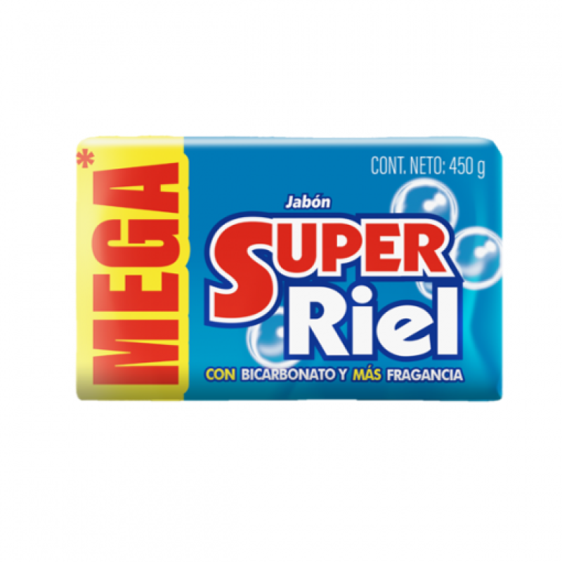 Jabon Super Riel 450g