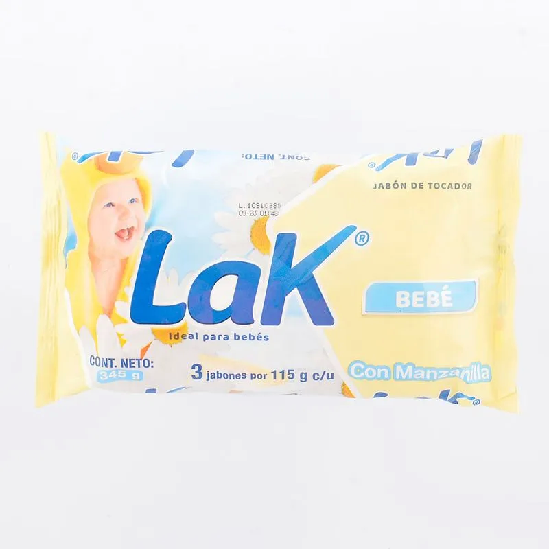 Jabon Lak Bebe 3undx115g