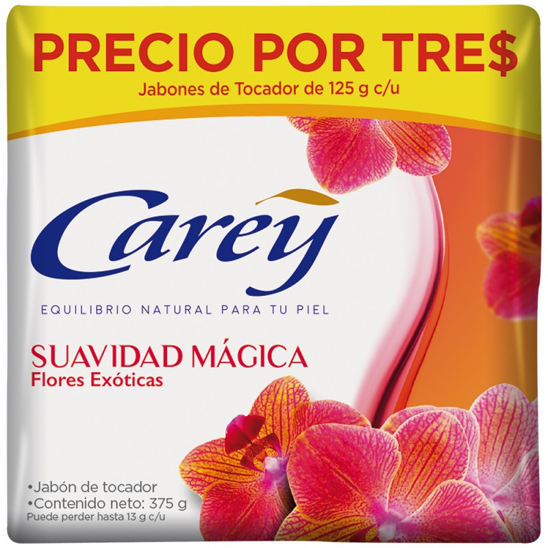 Jabon Carey Fresa Colageno 3undx110g