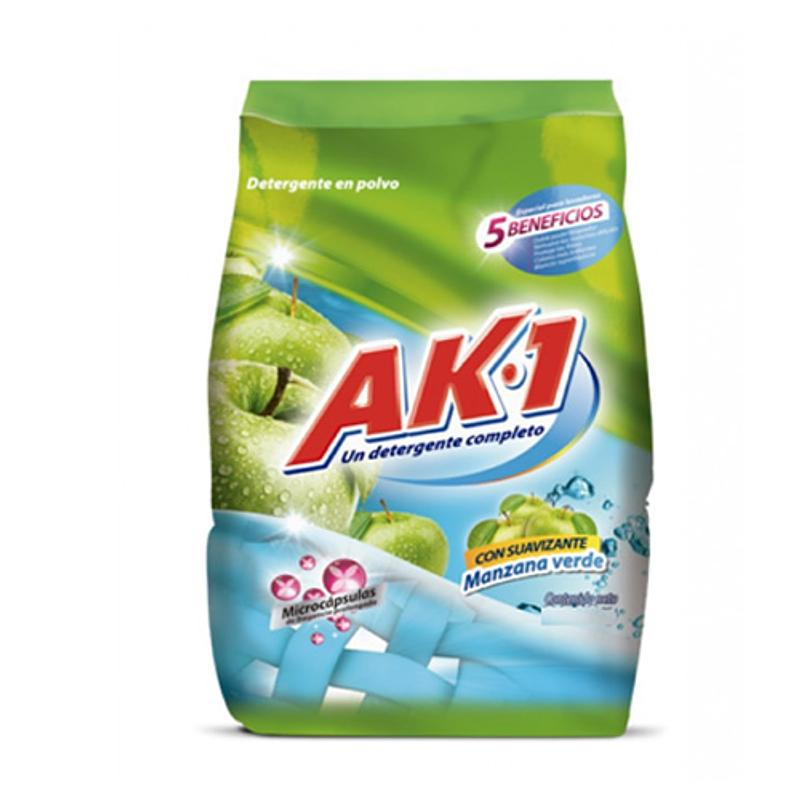 Detergente En Polvo Ak1 Manzana 3000 Gr