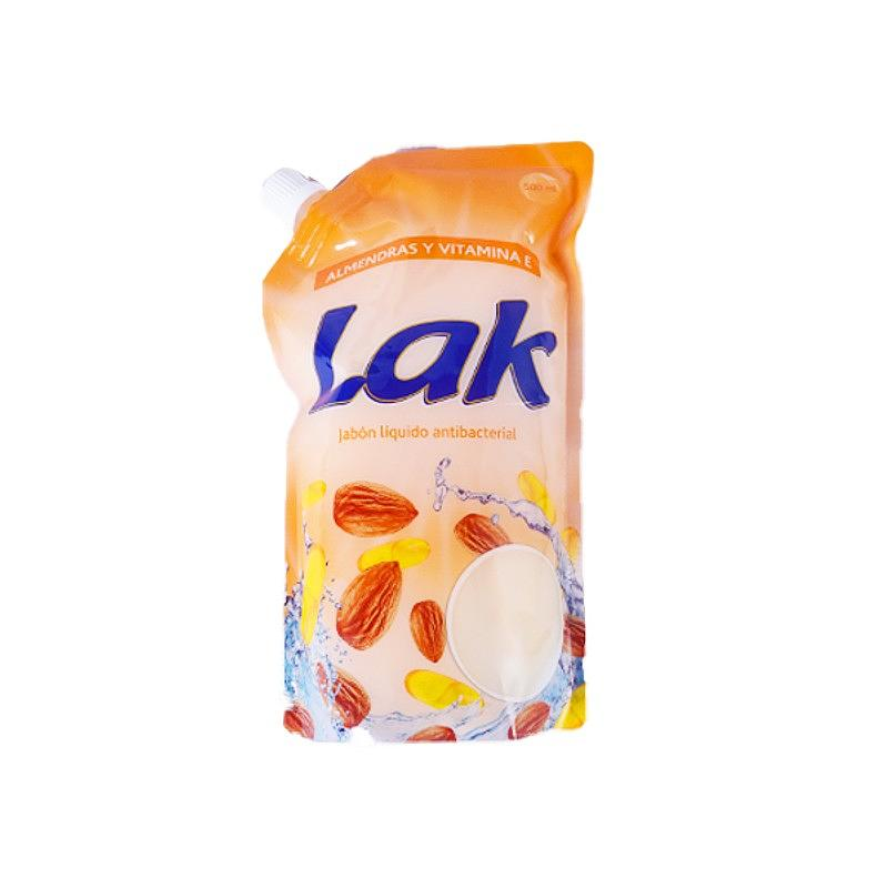 Jabon Liquido Lak Manos Almendras 500 Ml