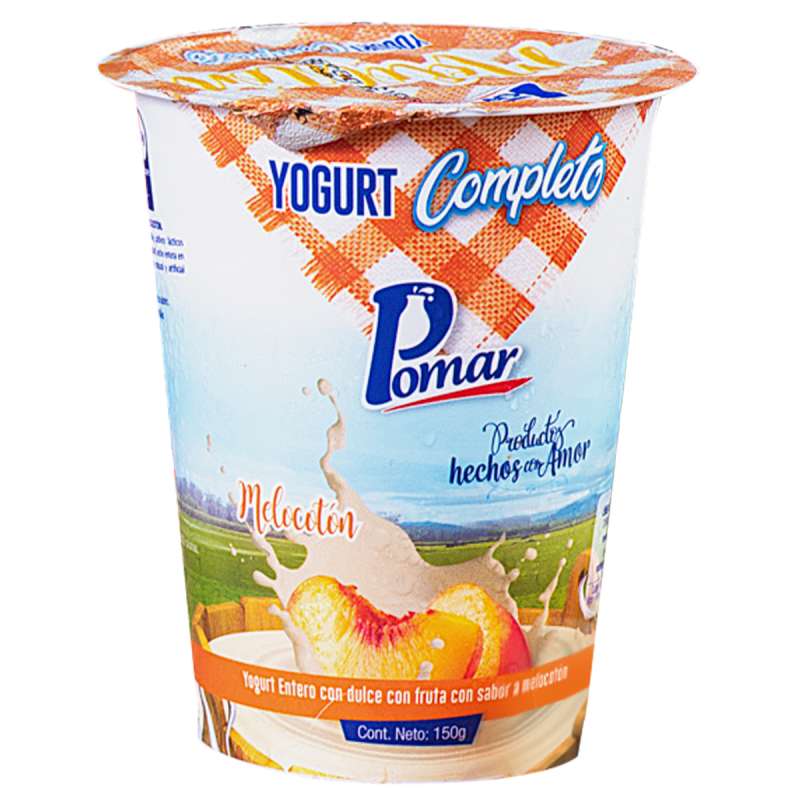 Yogurt Pomar Melocoton Vaso 150 Ml