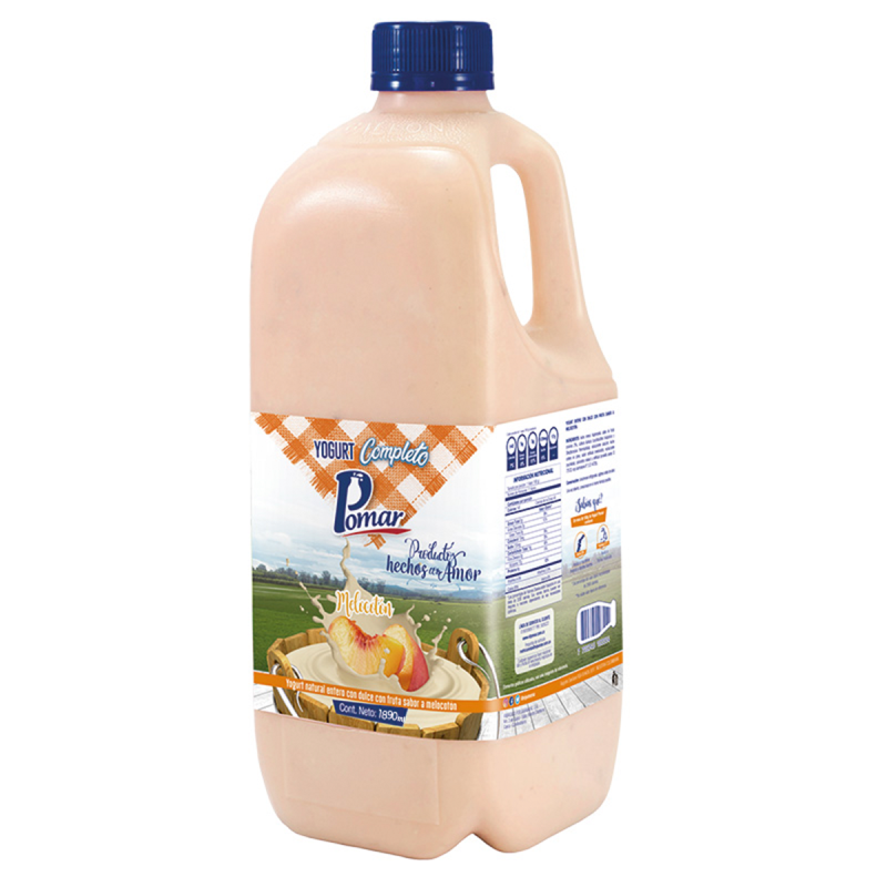 Yogurt Pomar Melon Garrafa 1890 Ml