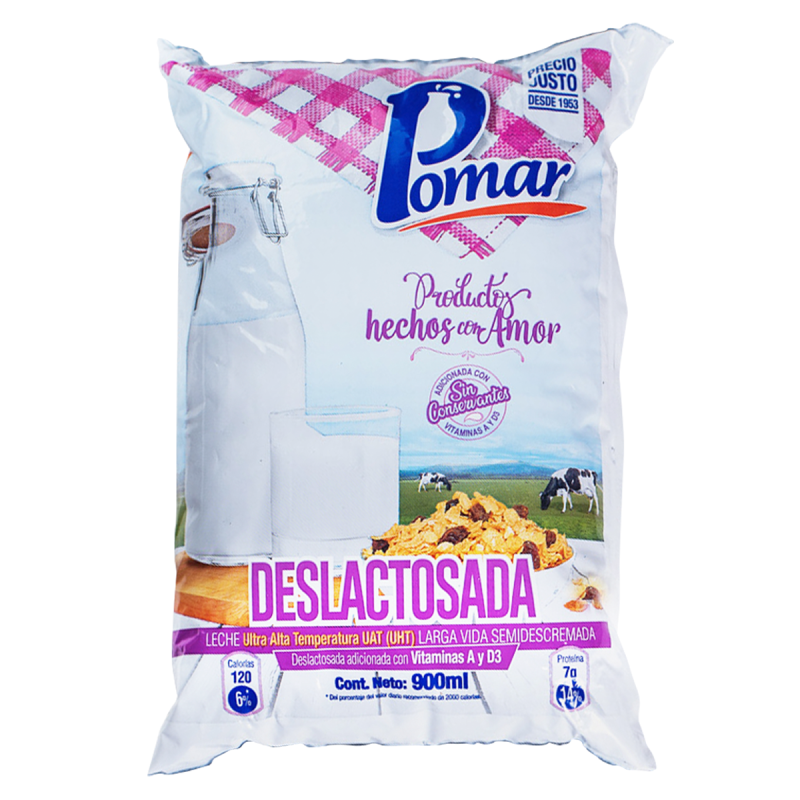 Leche Deslactosada Pomar Advance Advance 900