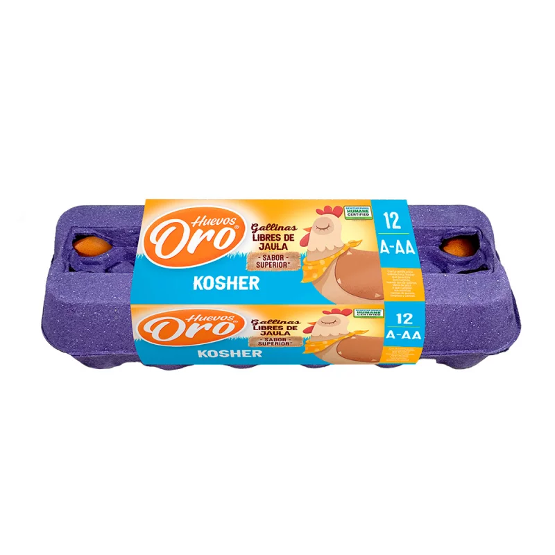 Huevo Oro Kosher X 12 Und