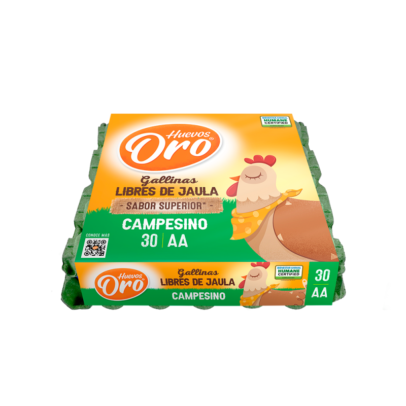 Huevo Oro Campesino 30 Und