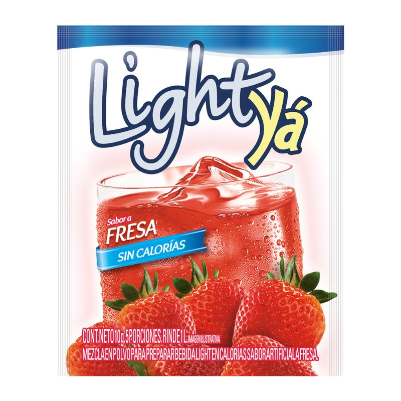 Bebida Instantanea Lightya Fresa 10 Gr
