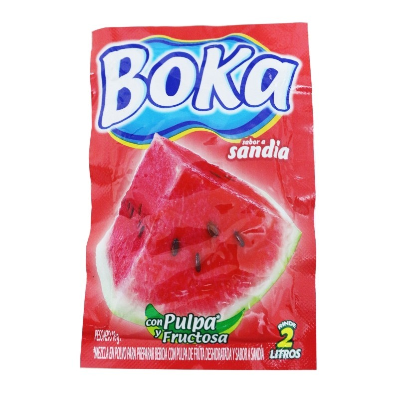 Bebida Instantanea Boka Sandia 18 Gr