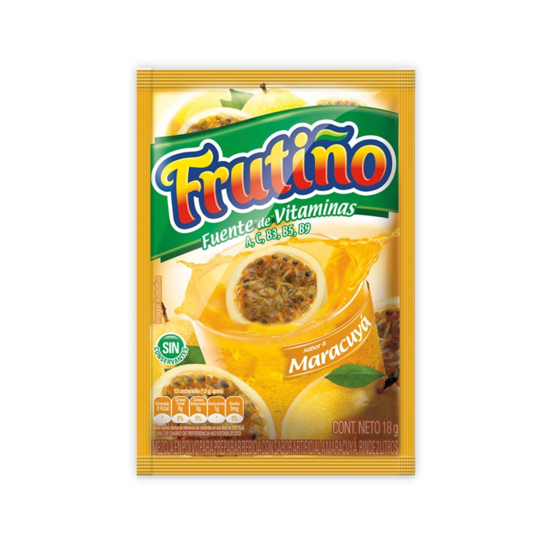 Bebida Instantanea Frutino Maracuya 22 Gr