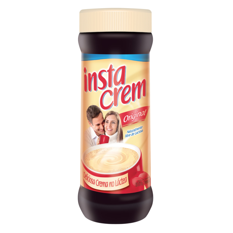 Crema No Lactea Instacrem Original Tarro 175 Gr