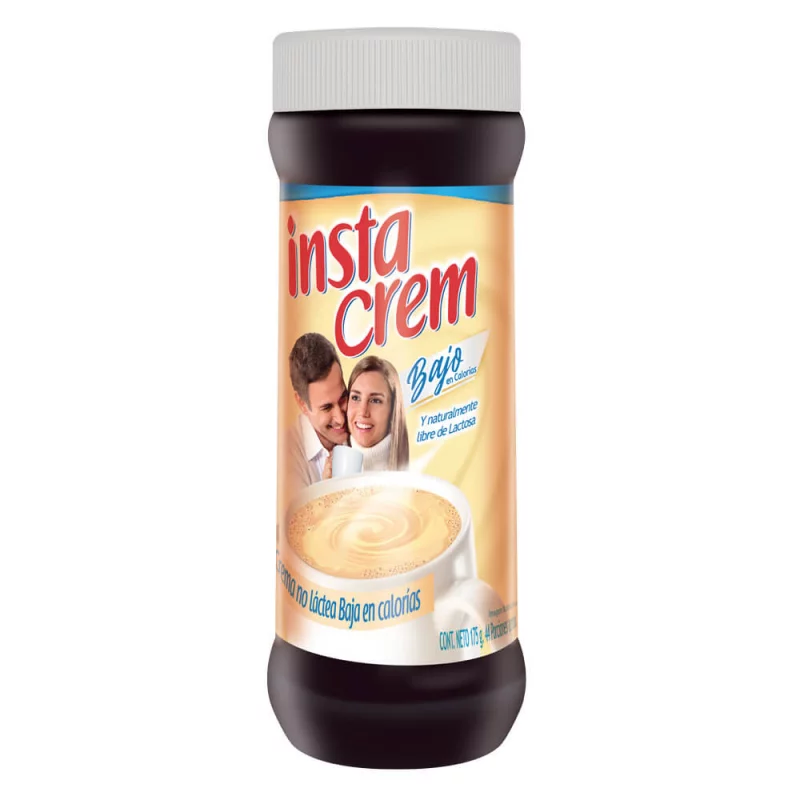 Crema No Lactea Instacrem Light Tarro 175 Gr