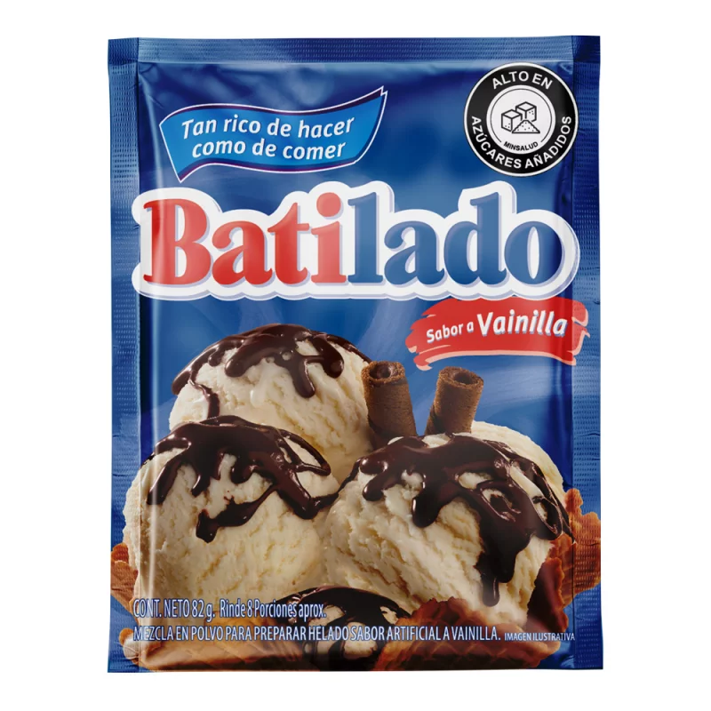 Mezcla Batiladox82g Helado Vain