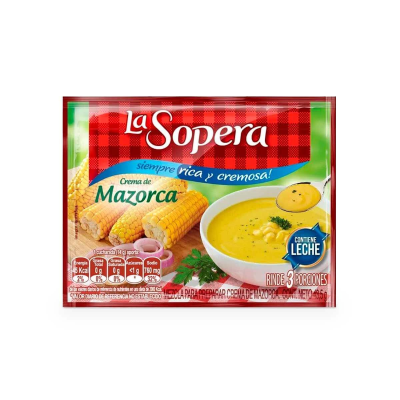 Crema La Sopera Mazorca 43,5 Gr