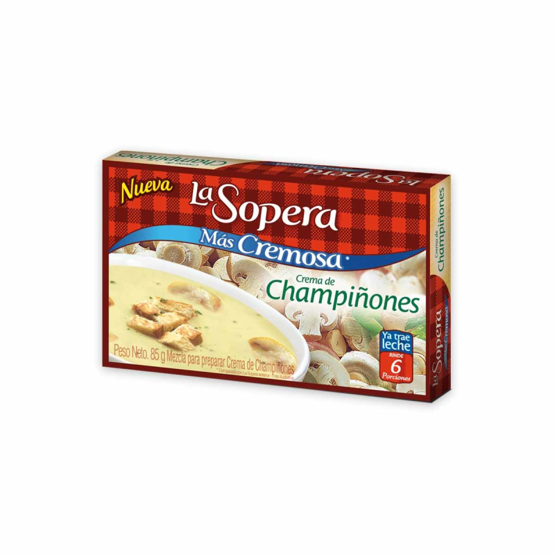 Crema La Sopera Champinon 85 Gr