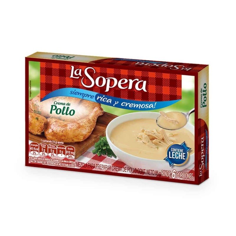 Crema La Sopera Pollo 85 Gr