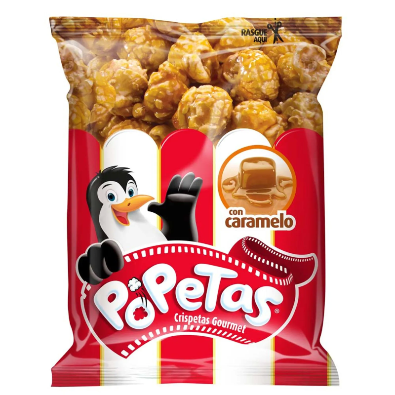 Crispetas Popetas Caramelo Familiar 198 Gr